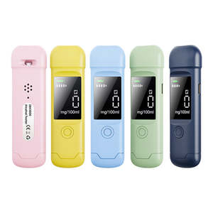 Alcootest numérique portable haute précision, analyseur d'alcool compact avec embout buccal, détecteur d'<span class=keywords><strong>alcoolémie</strong></span> pour tests d'haleine - Product Image 2