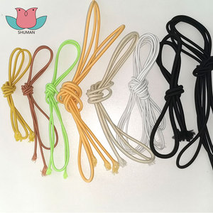 CE002 Cordon élastique rond haute tension de 3mm pour sacs de vêtements colorés, cordons élastiques de camping pour kayak en plein air - Product Image 5