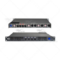 HQ4012 4X1200W 4 Kanallı Dijital Güç Amplifikatörü 1U Güç Amplifikatörü Kilise/toplantı Odası/Canlı Performans/etkinlikler için