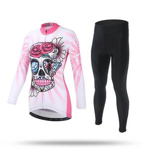 Vêtements <span class=keywords><strong>de</strong></span> sport pour femmes <span class=keywords><strong>de</strong></span> grande taille <span class=keywords><strong>de</strong></span> haute qualité, écologiques, légers, respirants, à séchage rapide, anti-UV, <span class=keywords><strong>maillot</strong></span> <span class=keywords><strong>de</strong></span> <span class=keywords><strong>vélo</strong></span> à manches longues - Product Image 4