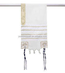 طقم طاليت للأطفال من سن الرضاعة إلى سن المراهقة، طاليت أولى للأولاد الصغار، طاليت ملونة للأطفال، شال صلاة ناعم من القطن والبوليستر - Product Image 4