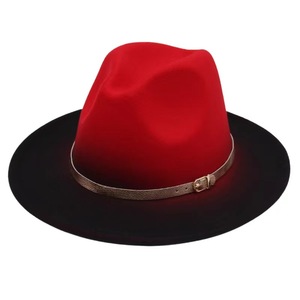 Groothandel Dames Mode Wollen Vilten Hoed Klassiek Vintage Hoge Kwaliteit Jazz Hoeden Mannen Vrouwen Voelde Fedora Hoed - Product Image 1