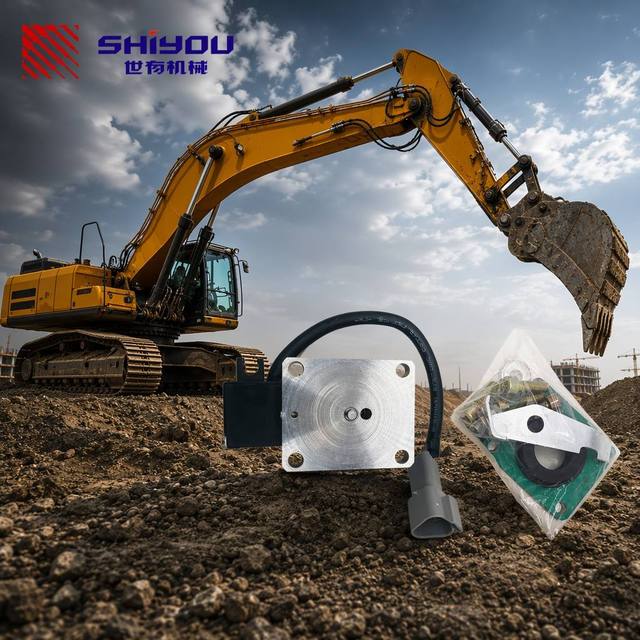 SHIYOU 03938010-A 03938010 Stop Solenoid Valve 12V 24V for Hatz Diesel Engine Excavator Construction Machinery Spare