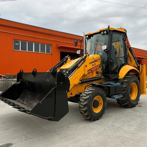 Lonking 83c 1cbm xô 70kw 4x4 backhoe bánh xe tải với kính thiên văn bùng nổ - Product Image 1