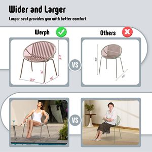 Dwoo Outdoor Garden <strong>Grey</strong> Waterproof Durable Furniture <strong>Set</strong> <strong>Bistro</strong> Table Chairs Terrace Conversation <strong>Set</strong> - Product Image 4
