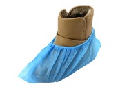 Consommables médicaux anti-dérapant anti-poussière couvre-chaussures imperméables tissu PE couvre-chaussures médicaux jetables non tissé Pp CE personnalisé