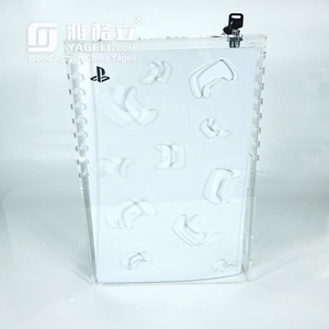 Yageli China Manufacture the Latest Transparent Game Storage Customized Acrylic PS4 Case Professional Service for Display Only - Product Image 2