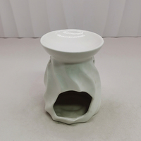 Décoration de la maison diffuseur de parfum en céramique brûleur à huile essentielle photophore bougeoir brûleur à huile essentielle en céramique