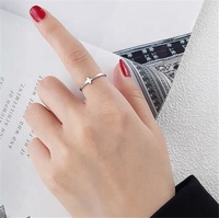 Bague en acier inoxydable, 3mm de large, pour femmes, rayures sculptées, simple et minimaliste, livraison gratuite
