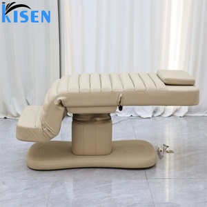 Fauteuil de beauté Kisen à dossier incurvé, 3 moteurs, électrique, personnalisable pour salon, table de tatouage réglable en promotion - Product Image 5