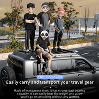 Accessoires Spécialisés pour Haval H9 Mecha : Plateforme d'Extension de Toit, Échelle et Modification pour Petit Sac à Dos