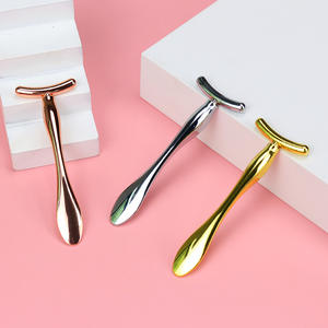 เครื่องมือนวดตาครีมเครื่องสำอางช้อนโลหะพร้อมกาแฟและคลารินแบบดั้งเดิมใหม่ - Product Image 5