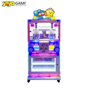 Machine à pinces commerciale 2 joueurs en métal, à monnayeur, jeu de préhension de prix pour lieux de divertissement intérieurs - Product Image 1