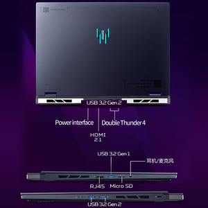 โน้ตบุ๊คเกมมิ่งมือสอง ขนาด 16 นิ้ว 2.5K RTX4060 แล็ปท็อปใหม่เอี่ยม I9 14900HX มือสอง - Product Image 6
