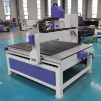 Machine de gravure CNC AKG1212 pour la fabrication de panneaux Petite gravure Acrylique Bois Dur PVC 3D 2D Routeur CNC de table élevé