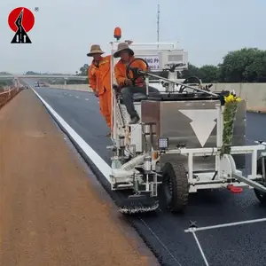 Máquina de marcado de línea de carretera, LXD-618, pintura en caliente o fría