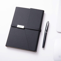 Ensemble de tasse isotherme et carnet – Cadeau d'affaires moderne et minimaliste en acier inoxydable et cuir avec impression de logo personnalisé pour événements d'entreprise