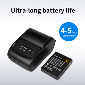 58 Mét <span class=keywords><strong>Mini</strong></span> USB & cho nhiệt cầm tay <span class=keywords><strong>POS</strong></span> Máy in 1500mAh pin 203dpi Độ phân giải cuộc sống lâu dài liên tục hoạt động-trong kho - Product Image 5