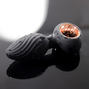 360 ° rotação silicone controle remoto sem fio próstata massageador homens 9-vibração modos anal plug terapia muscular cuidados - Product Image 2