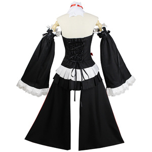 Disfraz de Krul Ferghana, conjunto completo con accesorios, disfraz de anime de Halloween para mujer, kit de disfraz de vampiro, material de poliéster - Product Image 2
