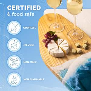 Resina Epoxi Transparente de Secado Rápido, <span class=keywords><strong>Pegamento</strong></span> AB 1:1 para Manualidades y Joyería - Product Image 5