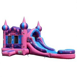 Castillo Inflable con Tobogán de Agua, Piscina, Globos Inflables y Casa de Brinco - Product Image 1