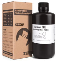 Résine standard améliorée ELEGOO V2.0, haute précision, faible odeur, résistance accrue, résine photopolymère à durcissement UV 405 nm