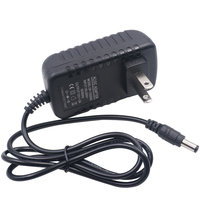 Adaptateur d'alimentation universel DC 12V 2A 24W, protection contre les surcharges, prises EU/US/UK/AU, Jack DC 5.5mm x 2.5mm pour caméra Portable