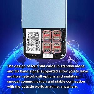 Original nueva fábrica delgada <span class=keywords><strong>4SIM</strong></span> teléfono móvil 2,4 pulgadas pantalla 2G GSM diseño con función SOS similar al teléfono móvil - Product Image 4