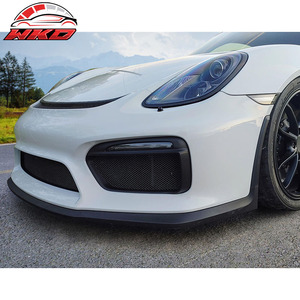 Spoiler de pare-chocs avant style OE pour Porsche 981 Cayman GT4 2016, non peint, PU, haute qualité, accessoire extérieur - Product Image 3