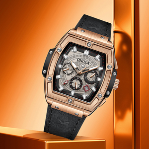 <span class=keywords><strong>Orologio</strong></span> Sportivo da <span class=keywords><strong>Uomo</strong></span> alla Moda ONOLA, <span class=keywords><strong>Orologio</strong></span> al Quarzo Multifunzione con <span class=keywords><strong>Cinturino</strong></span> in <span class=keywords><strong>Pelle</strong></span>, Impermeabile, Ordine all'Ingrosso dal Produttore ON6819 - Product Image 6