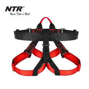Arnés de seguridad de medio cuerpo de poliéster Arnés de escalada de cintura protectora <span class=keywords><strong>para</strong></span> montañismo Rescate de incendios Escalada en roca <span class=keywords><strong>Rappel</strong></span> - Product Image 2