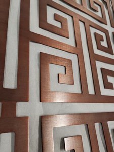 <span class=keywords><strong>Bande</strong></span> de fixation en acier inoxydable de style moderne, personnalisée, en forme d'arc, ligne décorative en métal, bord de plafond, angle de flexion, espaceurs pour carreaux XMH - Product Image 3