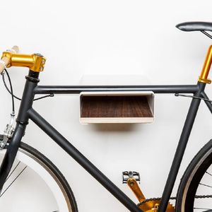 Custom Multi-function Bicycle <strong>Rack</strong> Metal Wood <strong>Wall</strong> Mounted <strong>Key</strong> Lock Sport Clothing Helmet Bike <strong>Rack</strong> Bicycle <strong>Rack</strong> Home Decor - Product Image 4