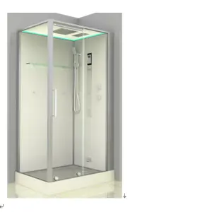 बाथरूम उच्च गुणवत्ता के साथ समकालीन छत Frameless स्नान भाप कमरे में स्नान