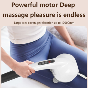 Martillo de Masaje Corporal con 20 Ajustes de Velocidad, Doble Uso: Carga y Conexión a Corriente - Product Image 4