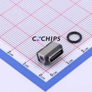 HYCW144-USBC06-994B USB Connector SMD Connector ( Connector Type: Type-C )( Gender: Female )( Mounting Type: Horizontal Mount ) - Product Image 1