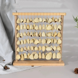 Carillon éolien en coquillages naturels avec cadre en bois, à poser sur table, pour la décoration de salles de classe de maternelle, vente en gros - Product Image 4