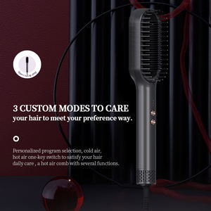 K.SKIN Novedades Cepillo de Aire Caliente para Alisar el Cabello, Calentamiento Rápido en 30 Segundos, Cerámico, con Aire Frío y Caliente - Product Image 5