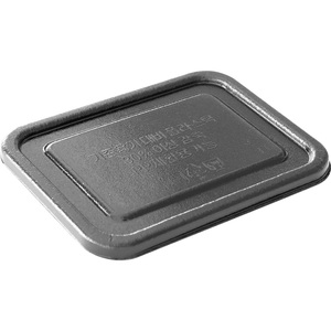 [Ecotainer] thân thiện với môi trường PP bọt vuông súp container màu đen bền nhiệt an toàn PP bọt súp container cho lò vi sóng sử dụng - Product Image 1