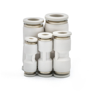 SXQD Pneumatic <b>Quick</b> <b>Connector</b> PU Straight Through 4 6 8 10 12 14 16mm Air Hose Fitting - Product Image 1