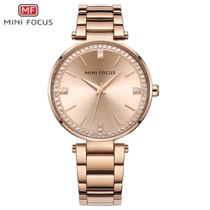 <span class=keywords><strong>MINI</strong></span> <span class=keywords><strong>FOCUS</strong></span> MF0031L Charm Moda Cuarzo Correa de acero inoxidable Marca superior <span class=keywords><strong>Reloj</strong></span> de lujo para <span class=keywords><strong>mujer</strong></span> <span class=keywords><strong>Reloj</strong></span> de pulsera <span class=keywords><strong>Reloj</strong></span> Montre - Product Image 2