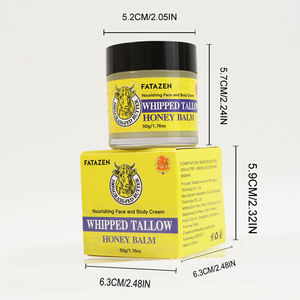 Vente en gros Meilleur <span class=keywords><strong>prix</strong></span> Baume pour la peau Crème de suif de boeuf nourri à l'herbe Suif de boeuf naturel Baume au miel Hydrater Produit de soin de la peau - Product Image 6