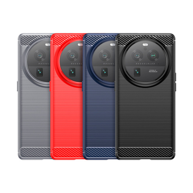 Shockproof Tpu Silicon Soft Phone Case for sony XZ3 XZ4 XA3 Hot-Selling Mobile Phone Accessories Carbon Fiber Back Cover