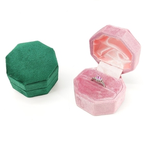 Cajas de Joyería Sencillas y Populares con Logotipo, Caja de Joyería Octogonal de Lujo para Anillos, Caja de Empaque para Joyería - Product Image 2
