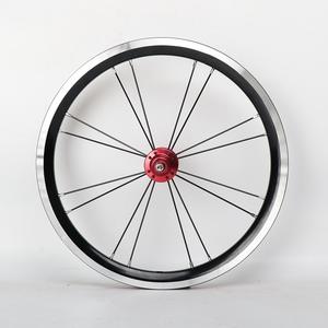 Ensemble de <span class=keywords><strong>roues</strong></span> de vélo CG 16 pouces 305 <span class=keywords><strong>Trois</strong></span> vitesses Faible résistance 74-85V Frein 14 pouces 412 Roue de vélo pliable en alliage d'aluminium - Product Image 3