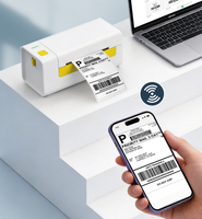Imprimante d'étiquettes Y486AP 203dpi sans encre portable pour emballage, étiquettes de mode, autocollants de luxe, expédition