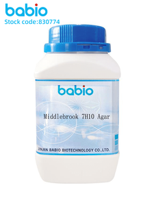 <span class=keywords><strong>Agar</strong></span> de Cultivo para TB Babio, <span class=keywords><strong>Agar</strong></span> Middlebrook 7H10, <span class=keywords><strong>Agar</strong></span> Deshidratado en Polvo, Materia Prima para <span class=keywords><strong>Agar</strong></span> de Tuberculosis, para Pruebas de Enfermedades en Laboratorio - Product Image 1