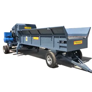 High quality comprehensive wood crusher Large wood furniture crusher crushing wood nail removal