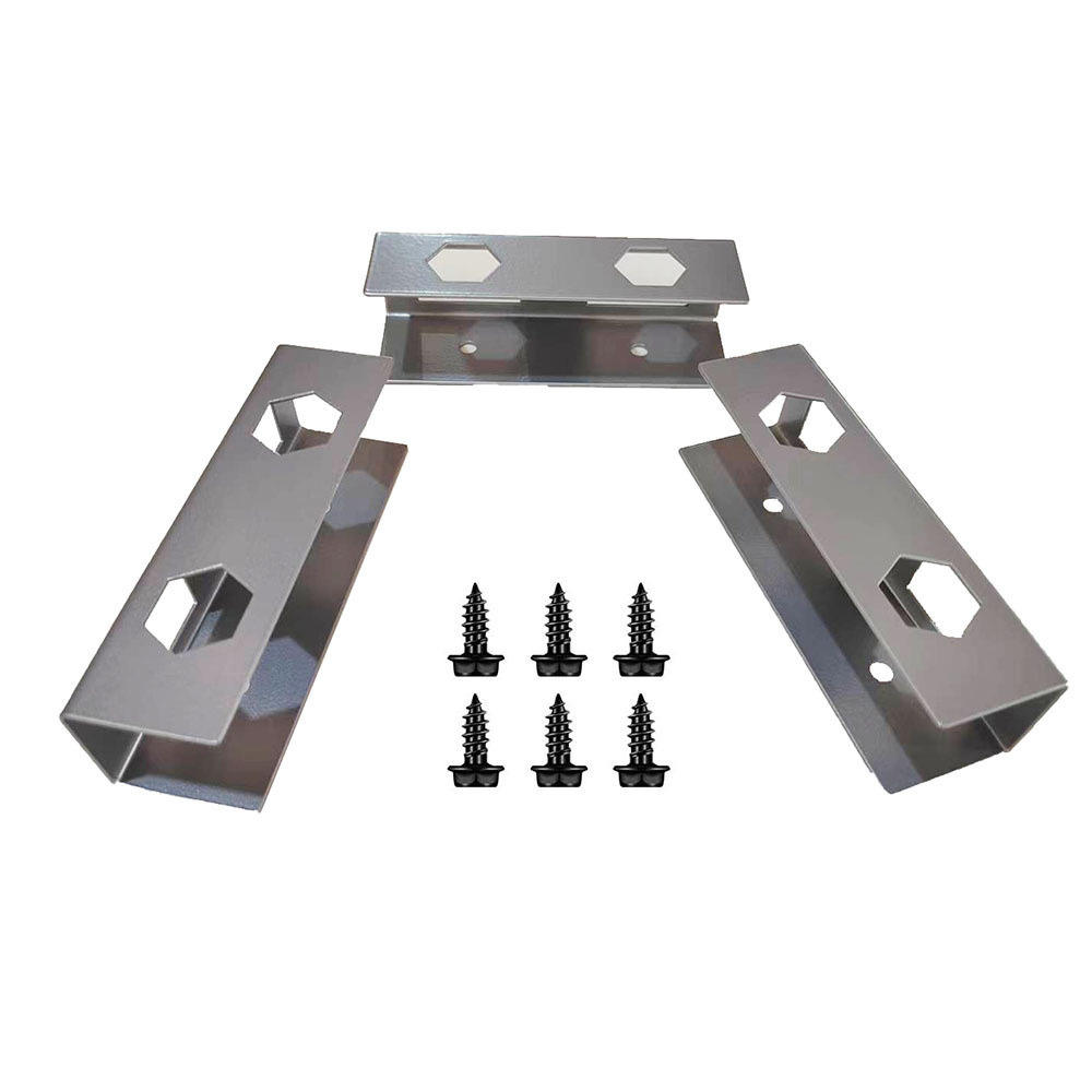 Silver hexagonal hole